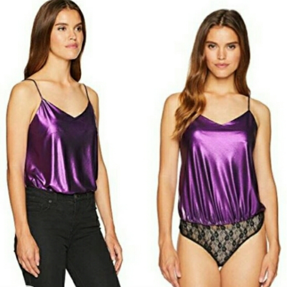 Free people foil babe new bodysuit purple - Picture 1 of 10